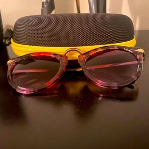 Sunglasses with the case